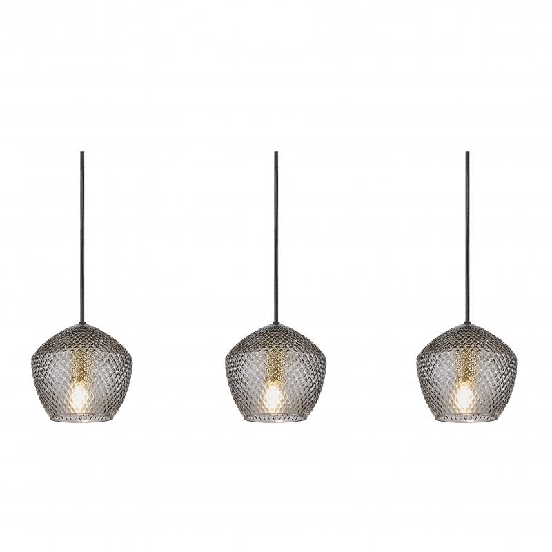 3-flammige Nordlux Orbiform Pendelleuchte in Messing